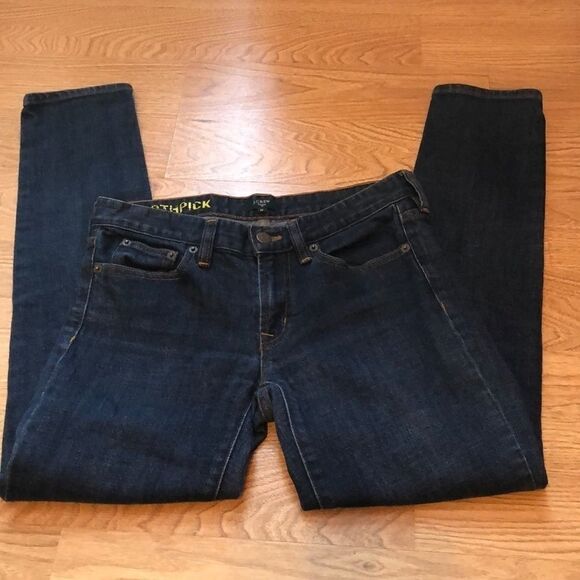 J Crew toothpick stretch jeans sz 26 - Picture 1 of 5